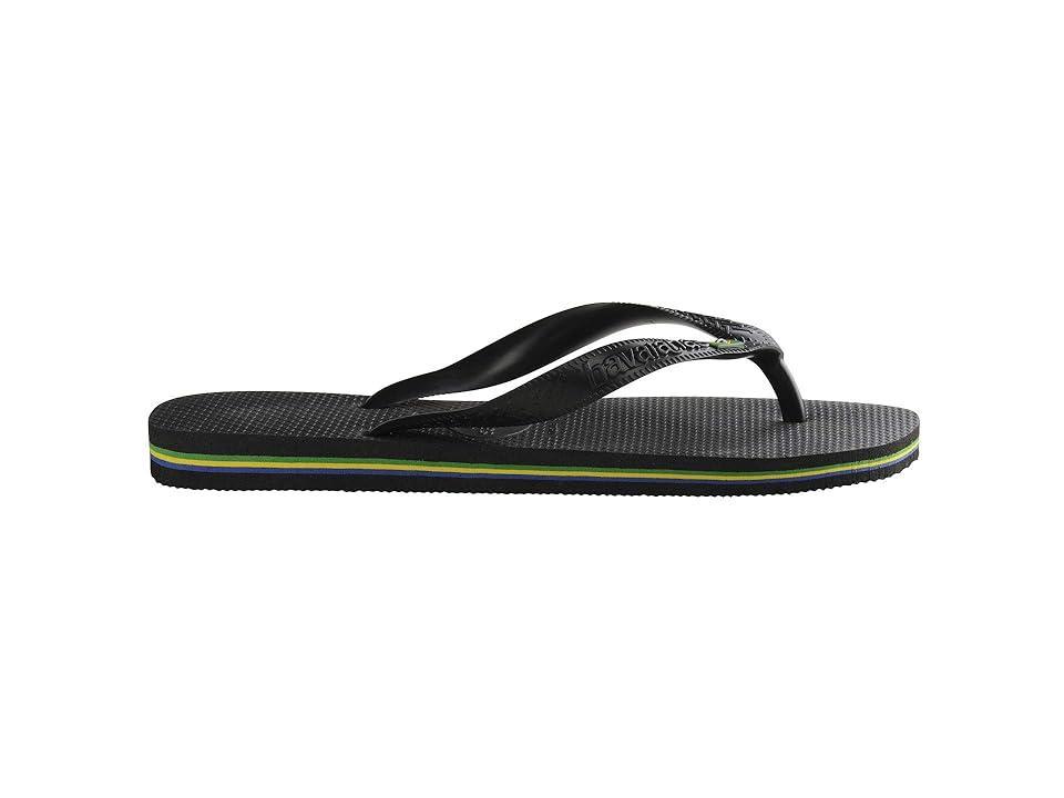 Havaianas Brazil Flip Flops (Black) Women's Sandals Product Image