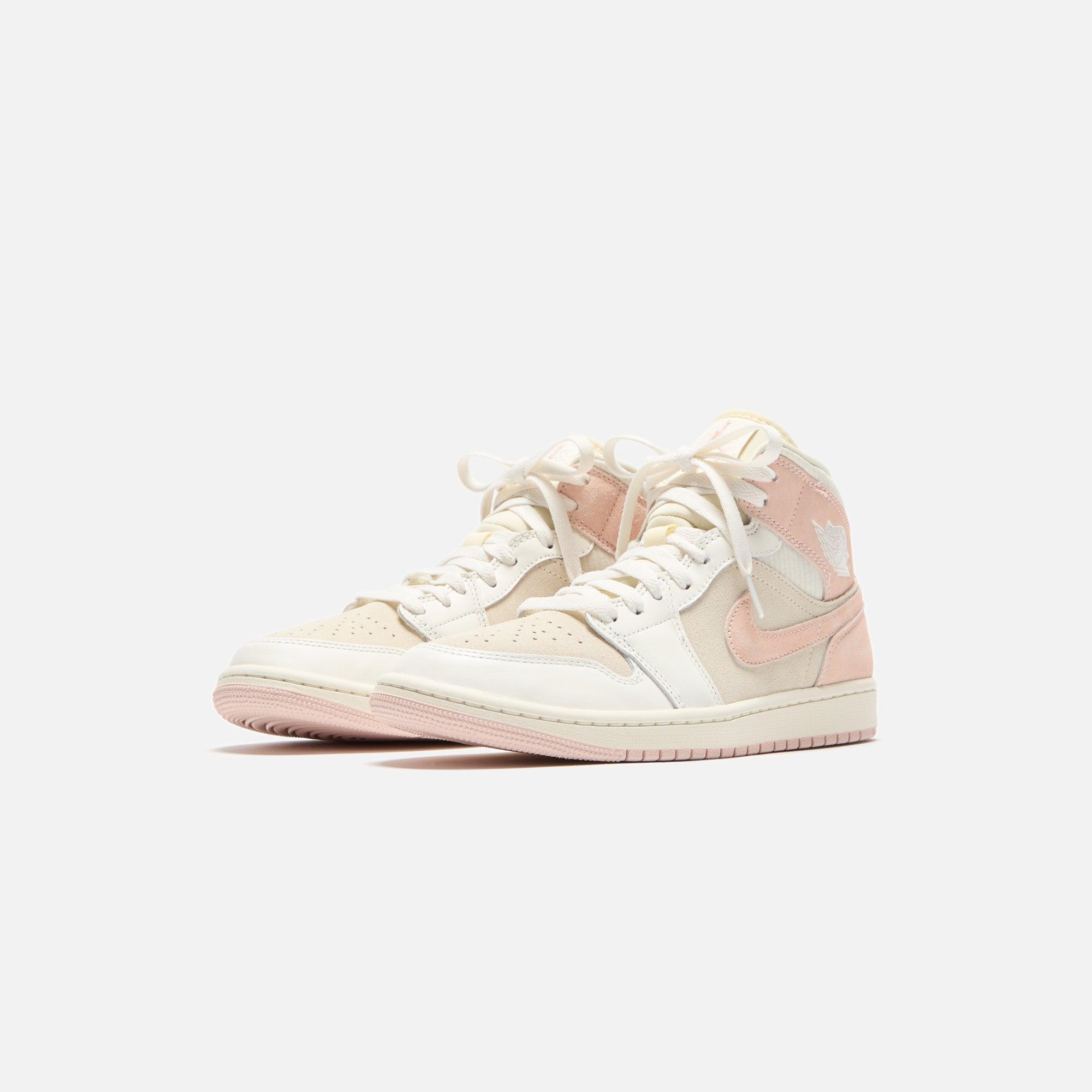 Jordan WMNS Air Jordan 1 Mid SE - Coconut Milk / Legend Female Product Image