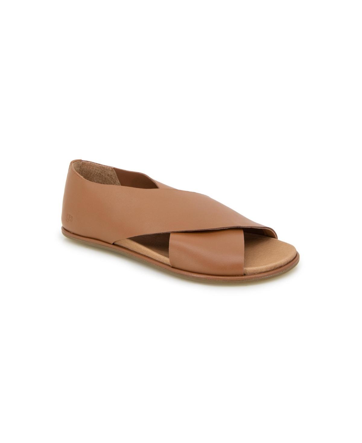 Gentle Souls by Kenneth Cole Laniey (Stone Leather) Women's Sandals Product Image