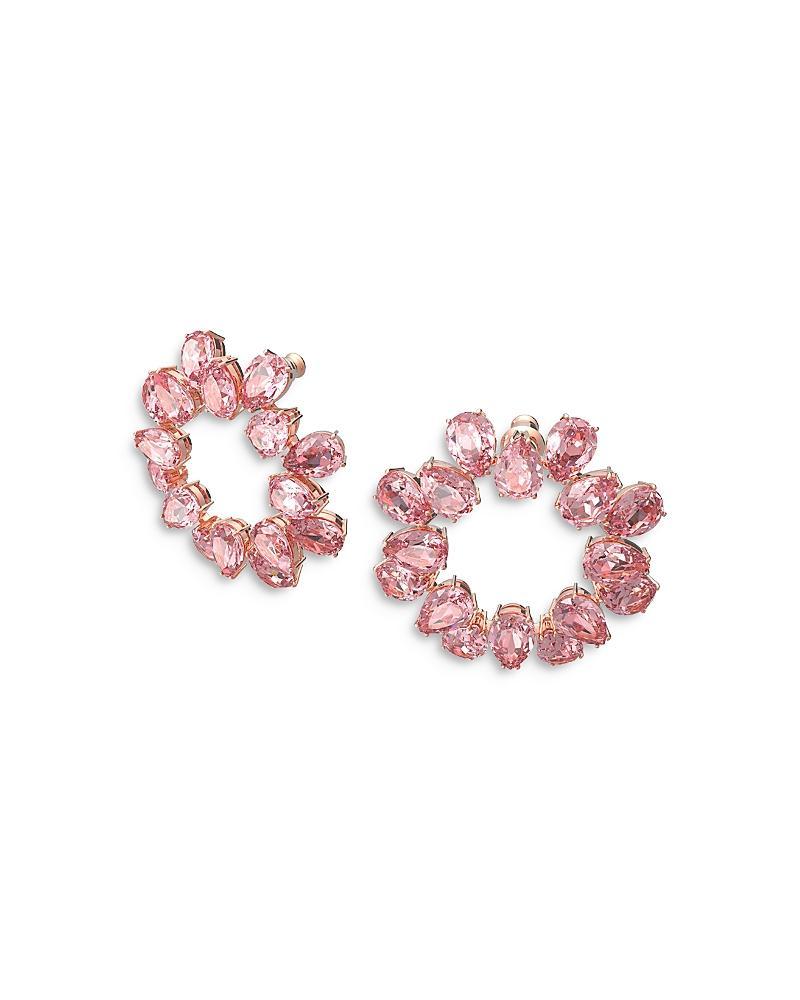 Swarovski Millenia-PE Pear Hoop Earrings Product Image