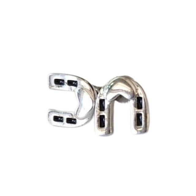 Saints Horseshoe Stud earrings Product Image