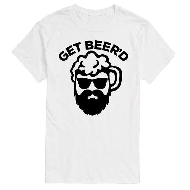 Big & Tall Get Beerd Graphic Tee, Mens Product Image