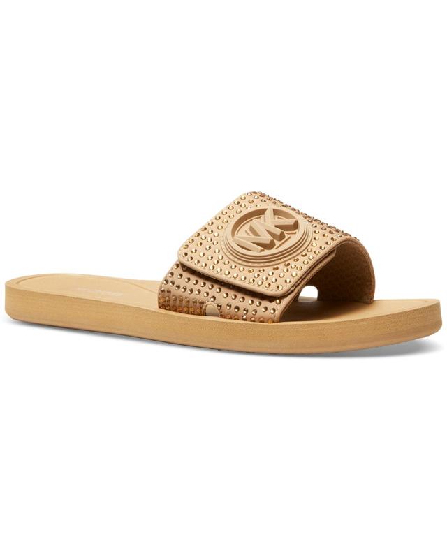 Michael Michael Kors Womens Mmk Charm Slide Sandals Product Image