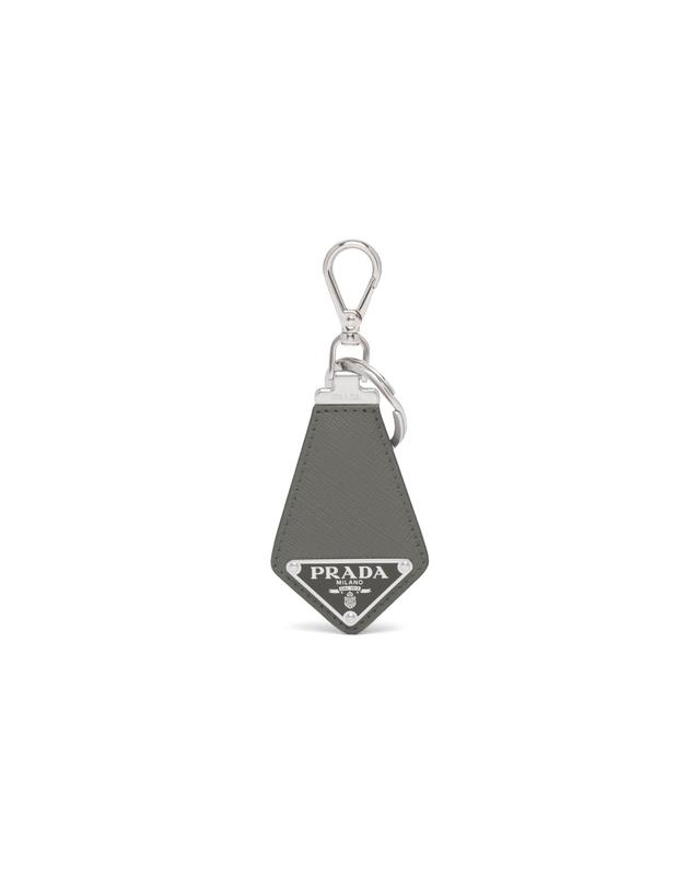 Saffiano leather keychain Product Image