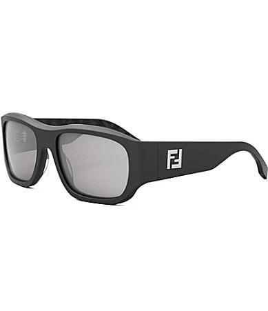 FENDI Womens Baguette 57mm Rectangle Sunglasses Product Image