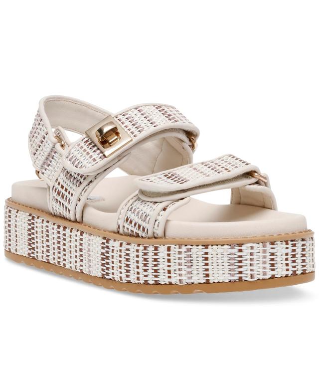 Steve Madden Womens Bigmona Platform Footbed Sandals Product Image