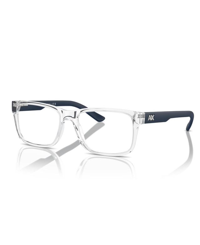 Armani Exchange Mens Eyeglasses,AX3016 - Shiny Crystal Product Image