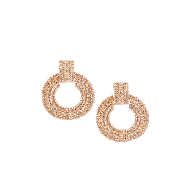 Sohi Womens Circular Drop Earrings Product Image