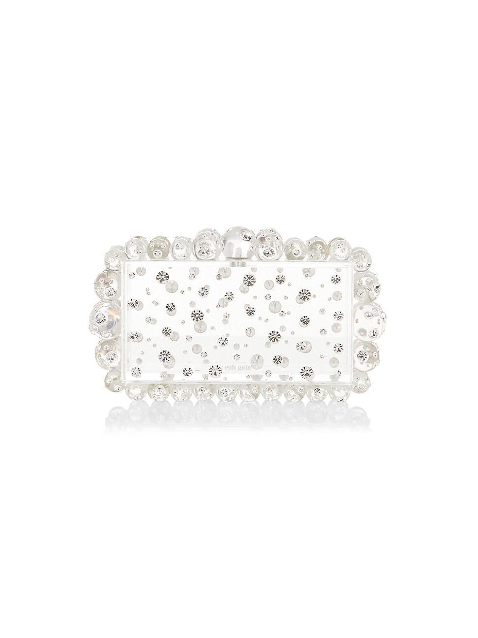 Eos Clear Embellished Clutch Bag Product Image