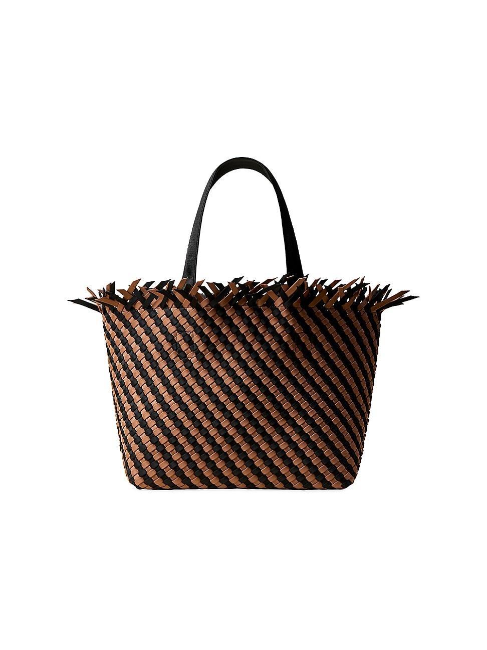 Womens Havana Medium Stripe Tote Bag Product Image