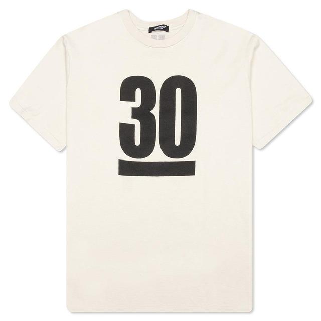 30th Anniversary S/S T-Shirt - Light Beige Male Product Image