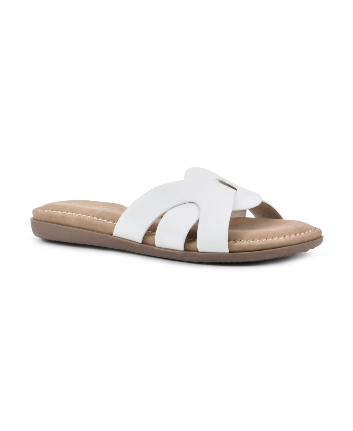 Cliffs by White Mountain Fortunate Womens Slide Sandals Product Image