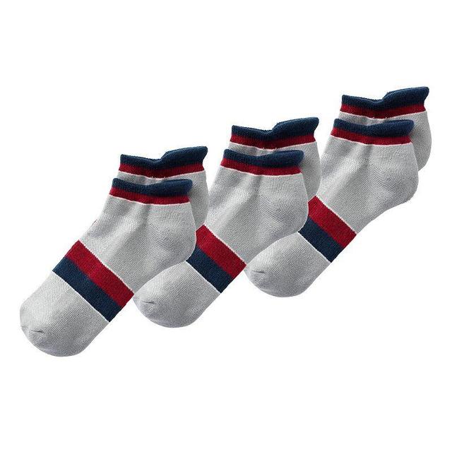 Mens Lands End 3-Pack Performance Ankle Socks Product Image