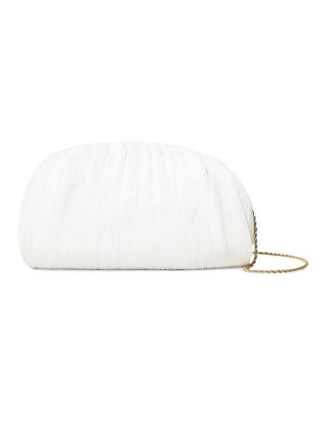 Womens Bailey Pleated Frame Clutch Product Image