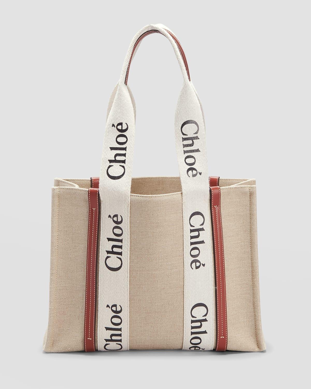 Womens Woody Medium Logo Tote Product Image