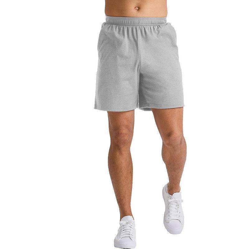 Mens Hanes Originals Shorts Light Silver Product Image