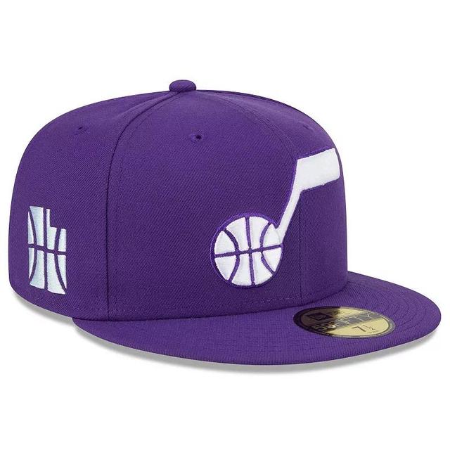 Mens New Era Purple Utah Jazz 2023/24 City Edition Alternate 59FIFTY Fitted Hat Product Image