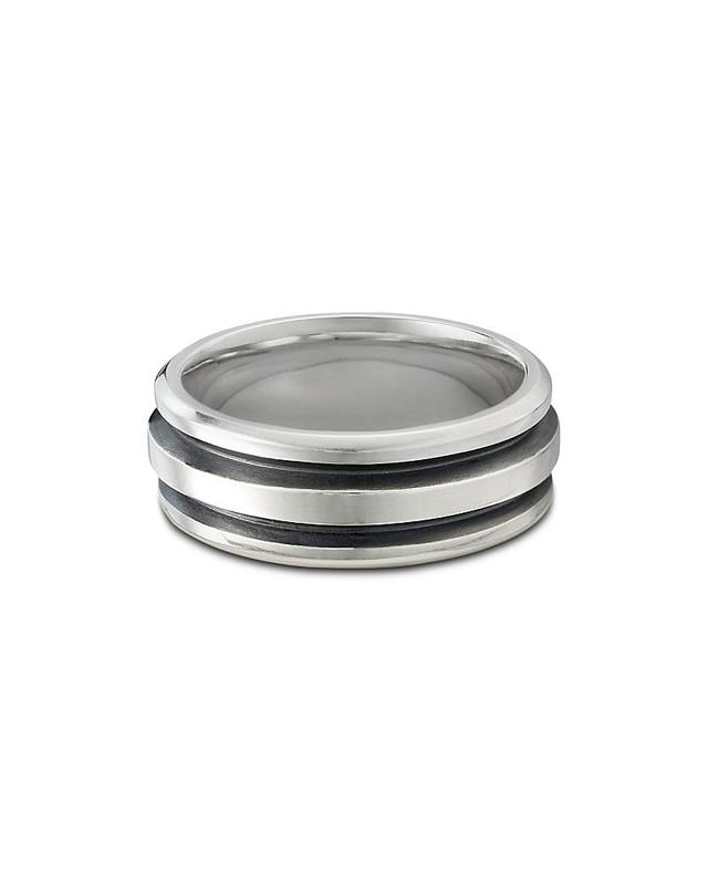 David Yurman Mens Sterling Silver Deco Ring Product Image