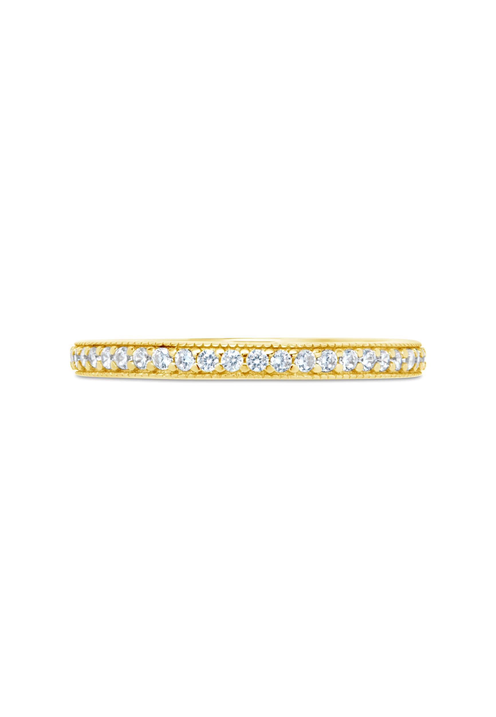 Thin CZ Band Ring Product Image