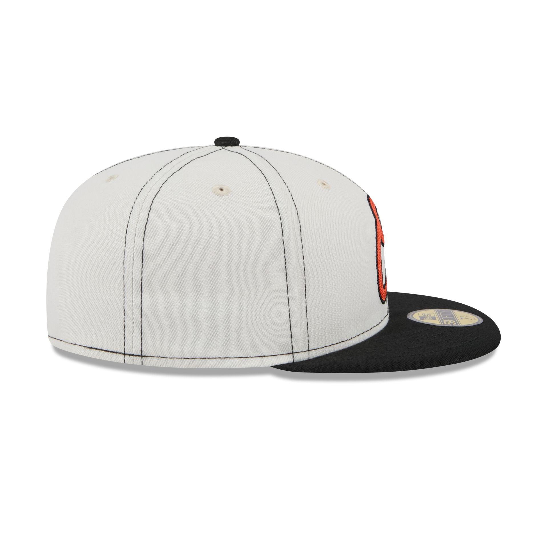 Baltimore Orioles Sandy Linen 59FIFTY Fitted Hat Male Product Image