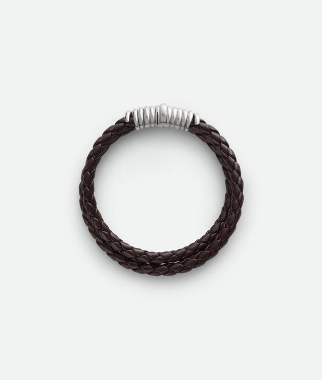 Women's Curl Leather Bracelet in Fondant Product Image