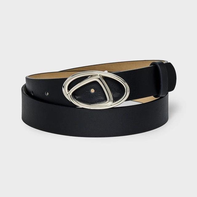 Womens Twisted Swirl Belt - Wild Fable Black Product Image