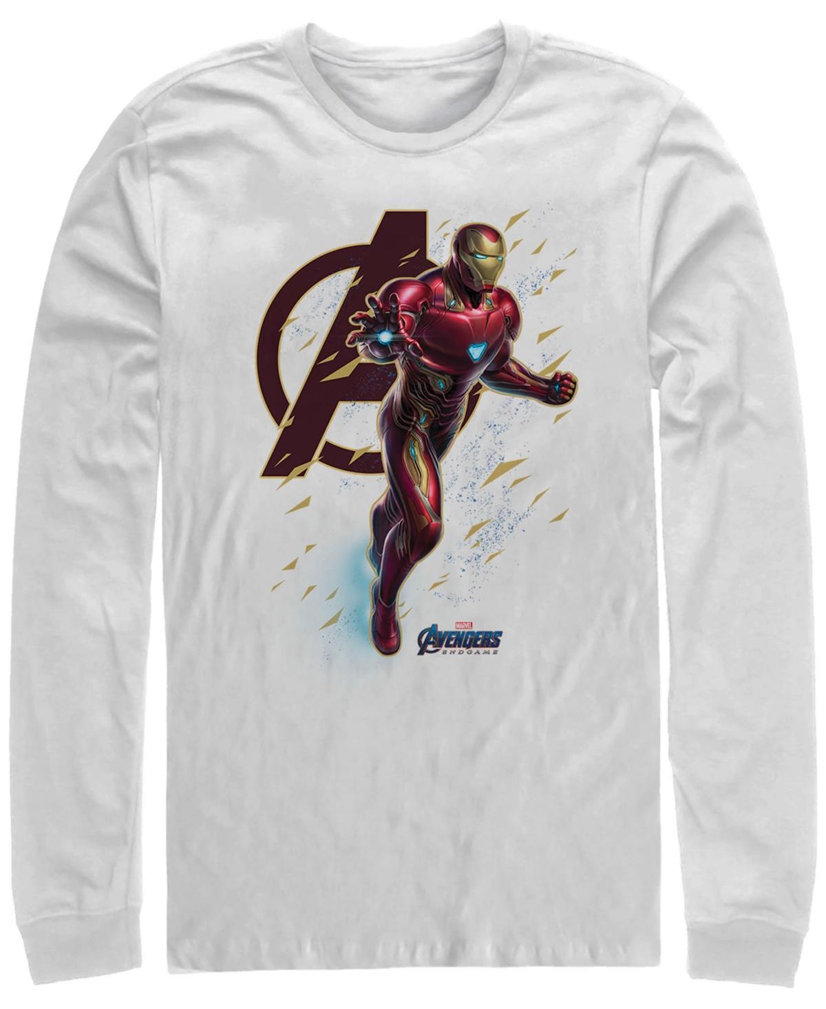 Mens Marvel Avengers Endgame Iron-Man Long Sleeve Tee Product Image