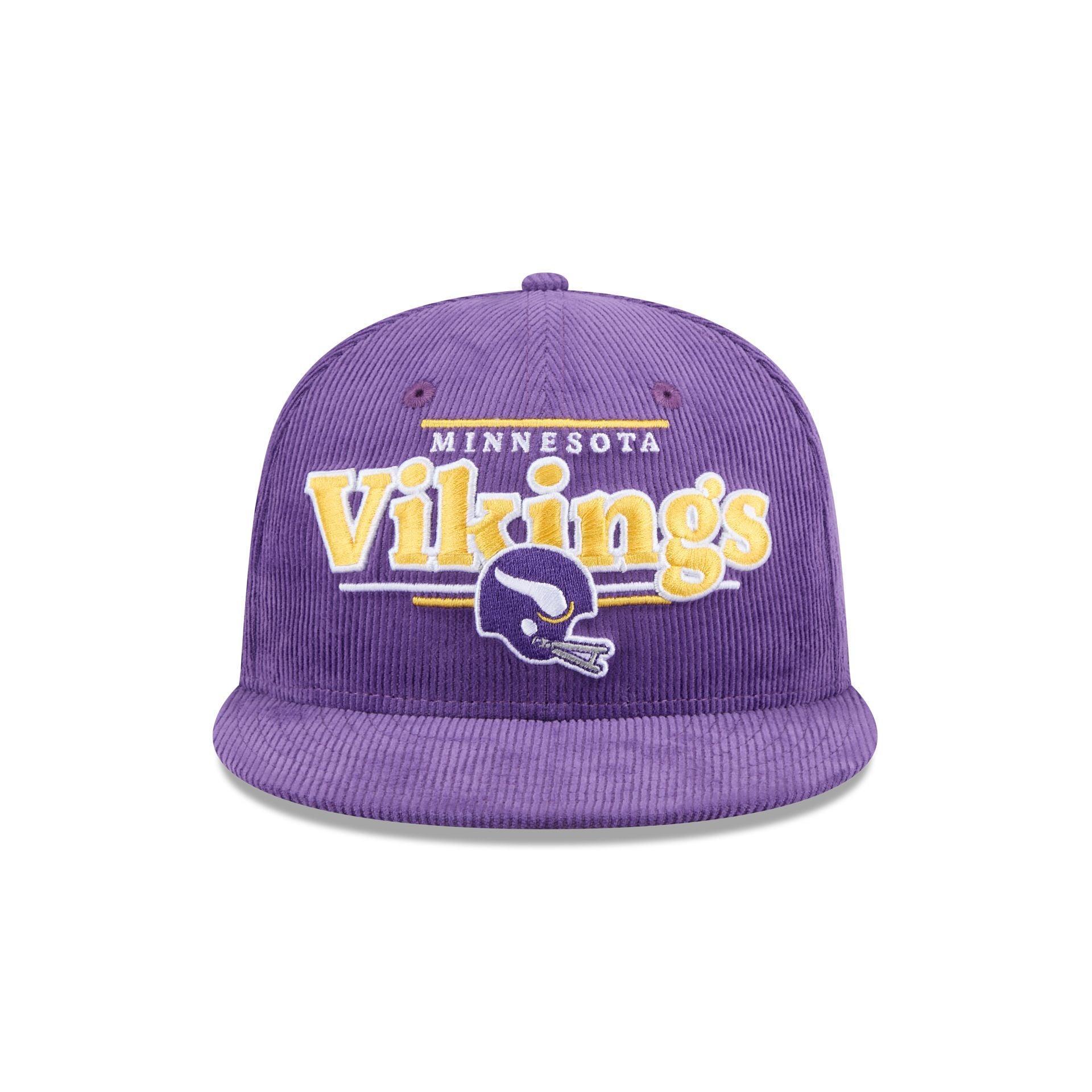 Minnesota Vikings Throwback Display 9FIFTY Snapback Hat Male Product Image