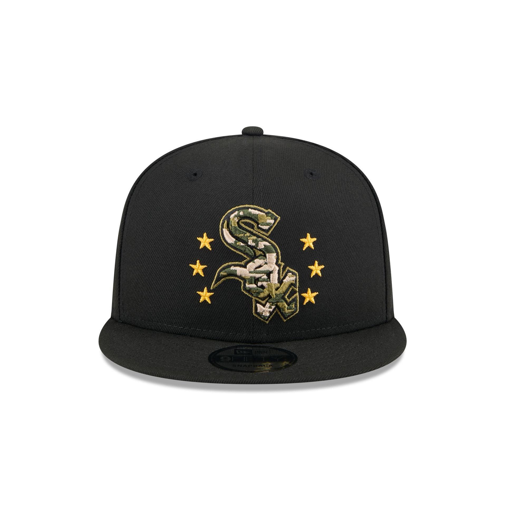 Chicago White Sox Graphite Visor 9FIFTY Snapback Hat Male Product Image