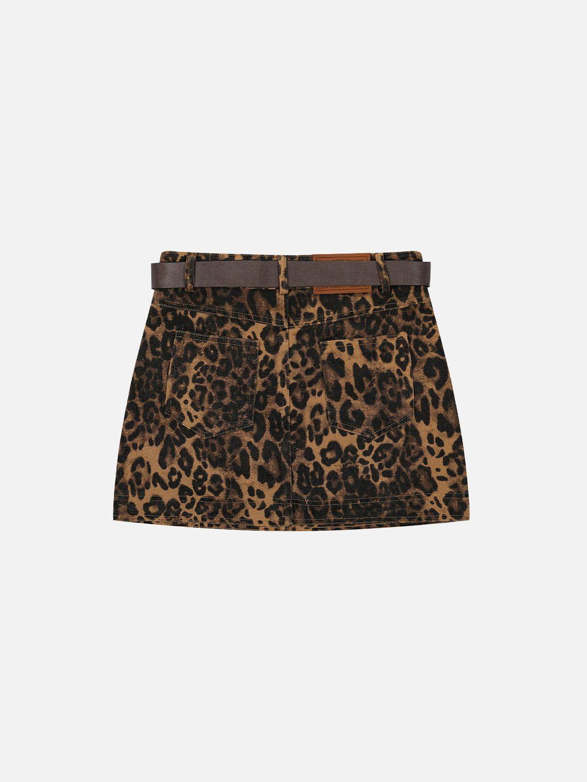 Aelfric Eden Leopard Print Skirts Female Product Image