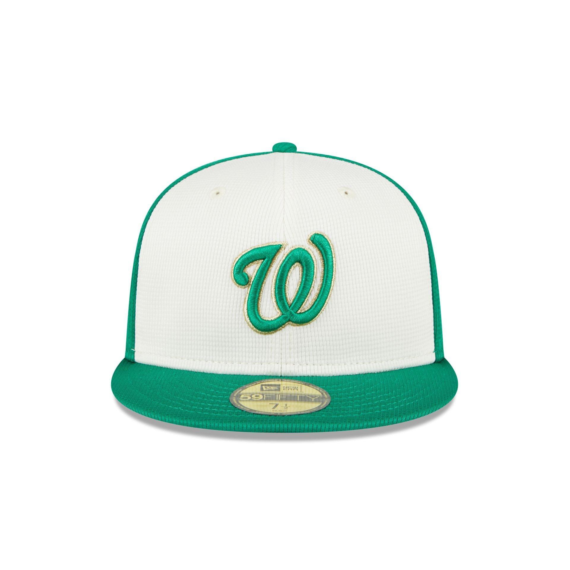 Washington Nationals St. Patrick's Day 2024 59FIFTY Fitted Hat Male Product Image