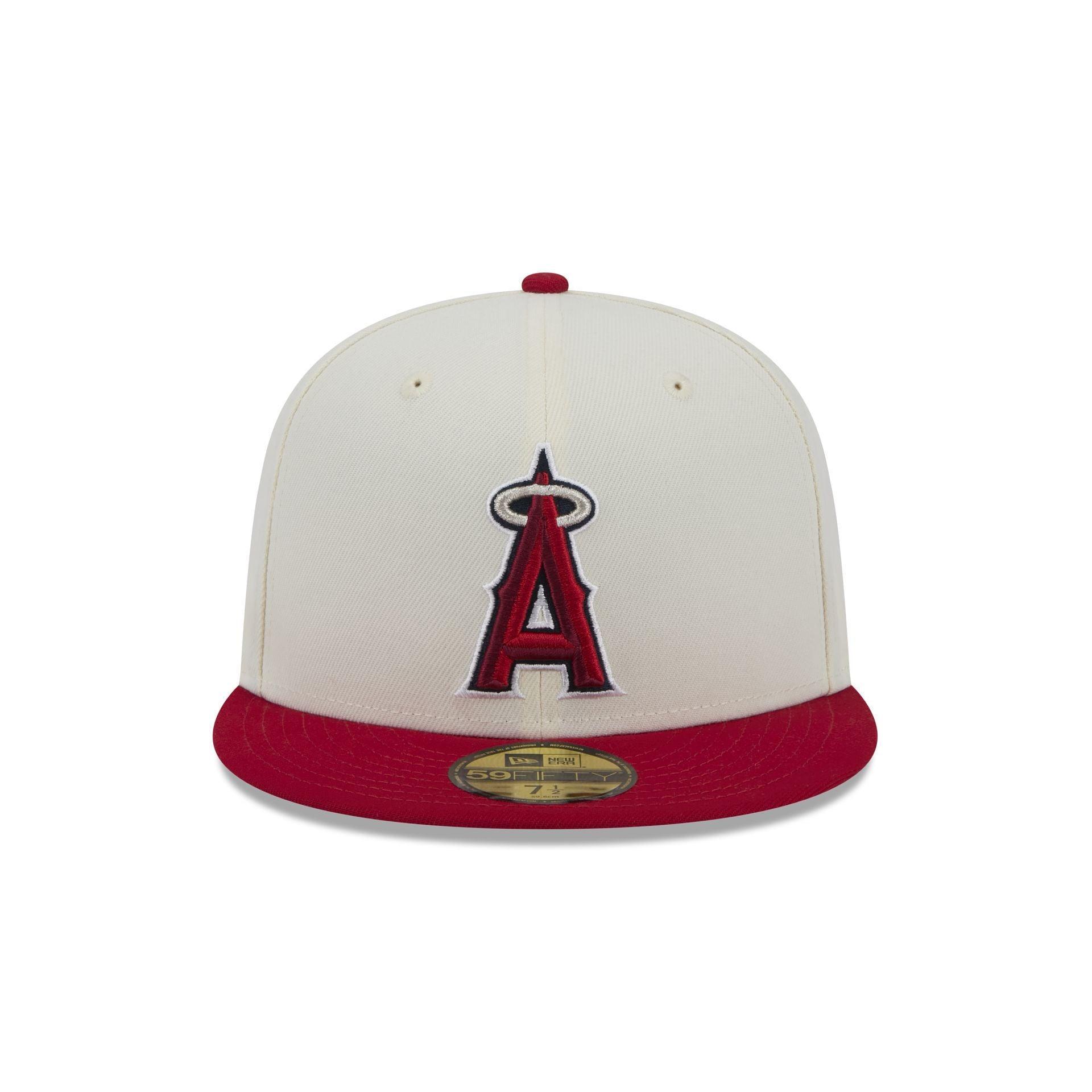 Los Angeles Angels Chrome 59FIFTY Fitted Hat Male Product Image