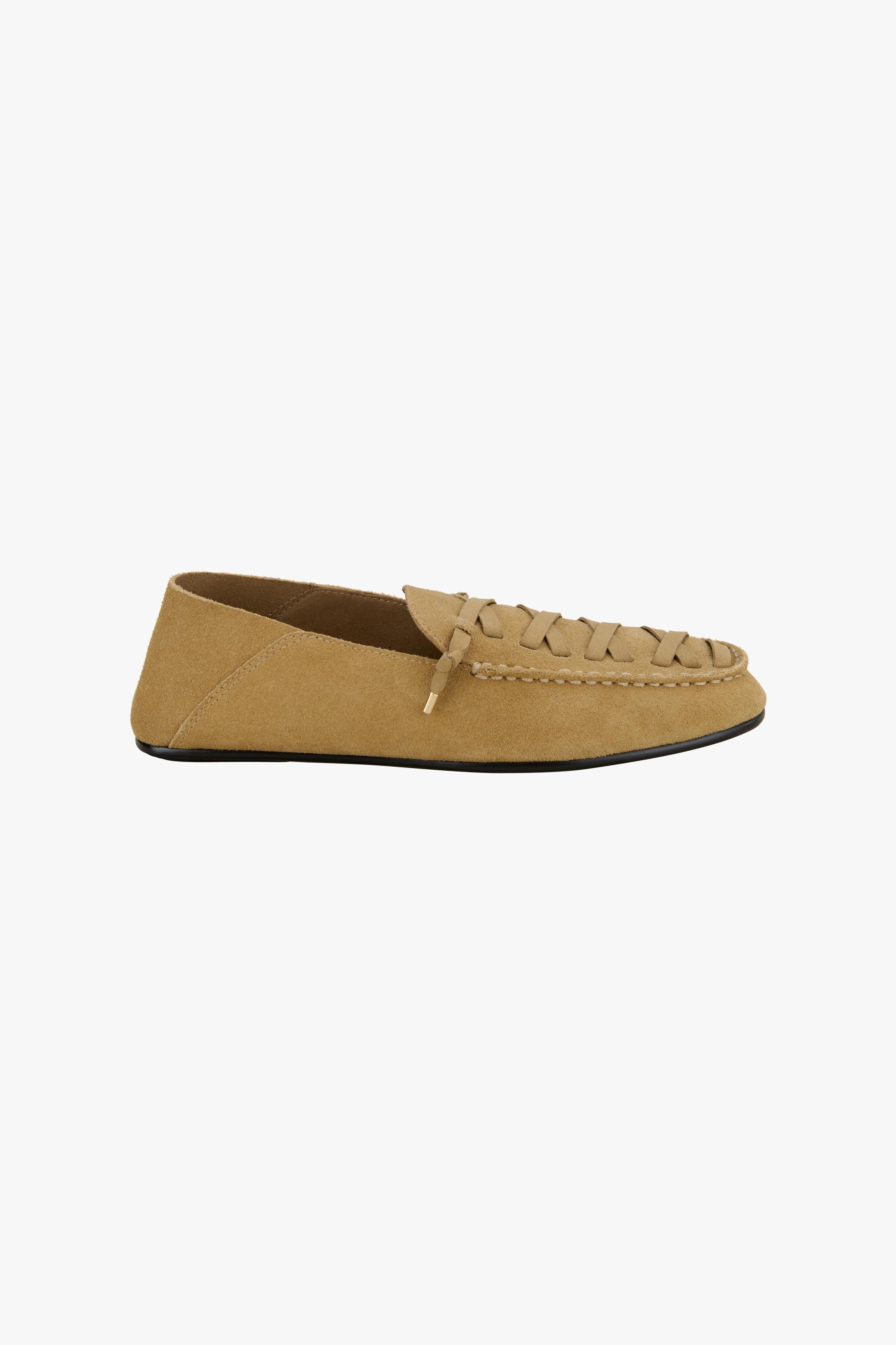 WOVEN LEATHER LOAFERS X STEFANO PILATI Product Image