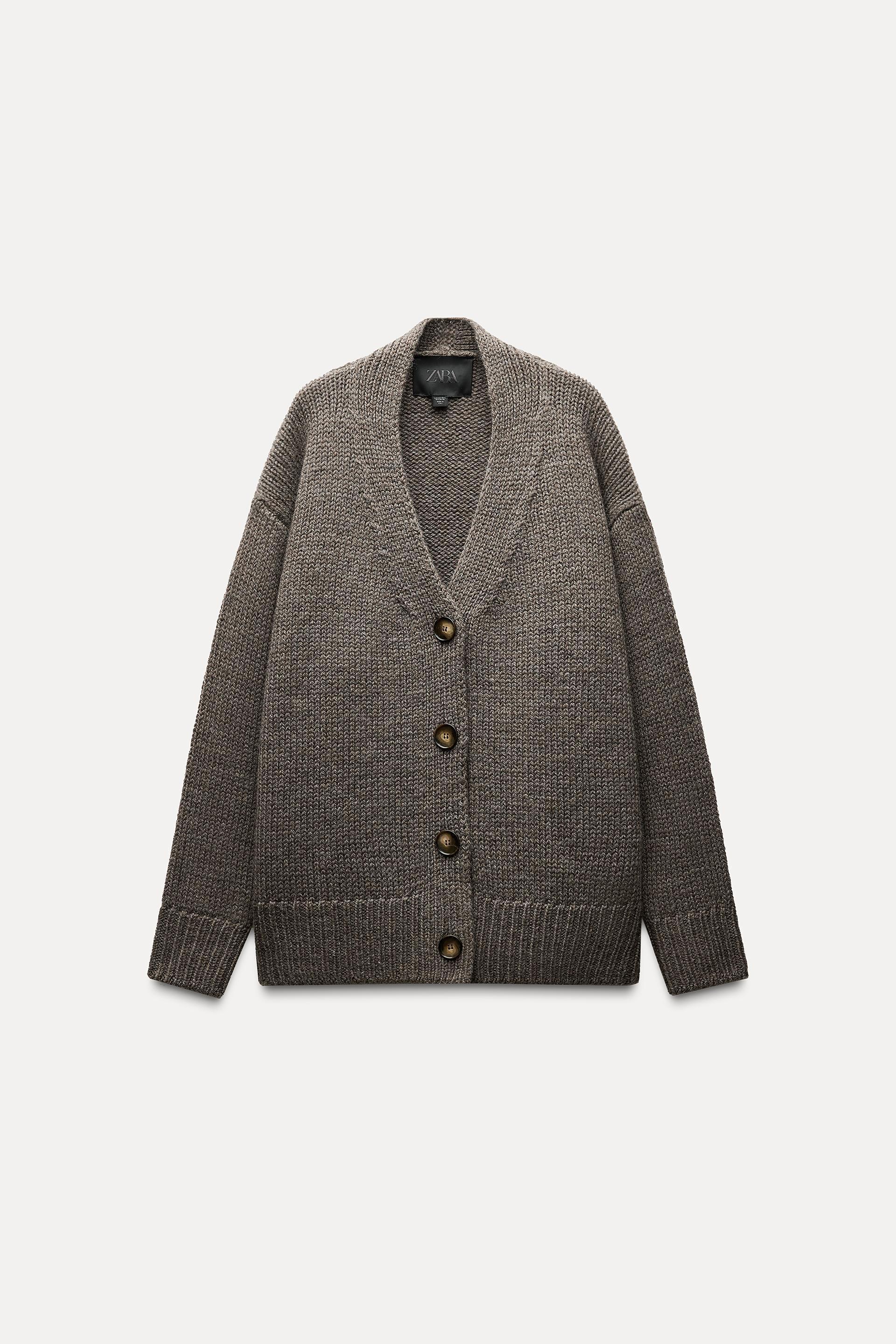 100% WOOL V-NECK JACKET Product Image