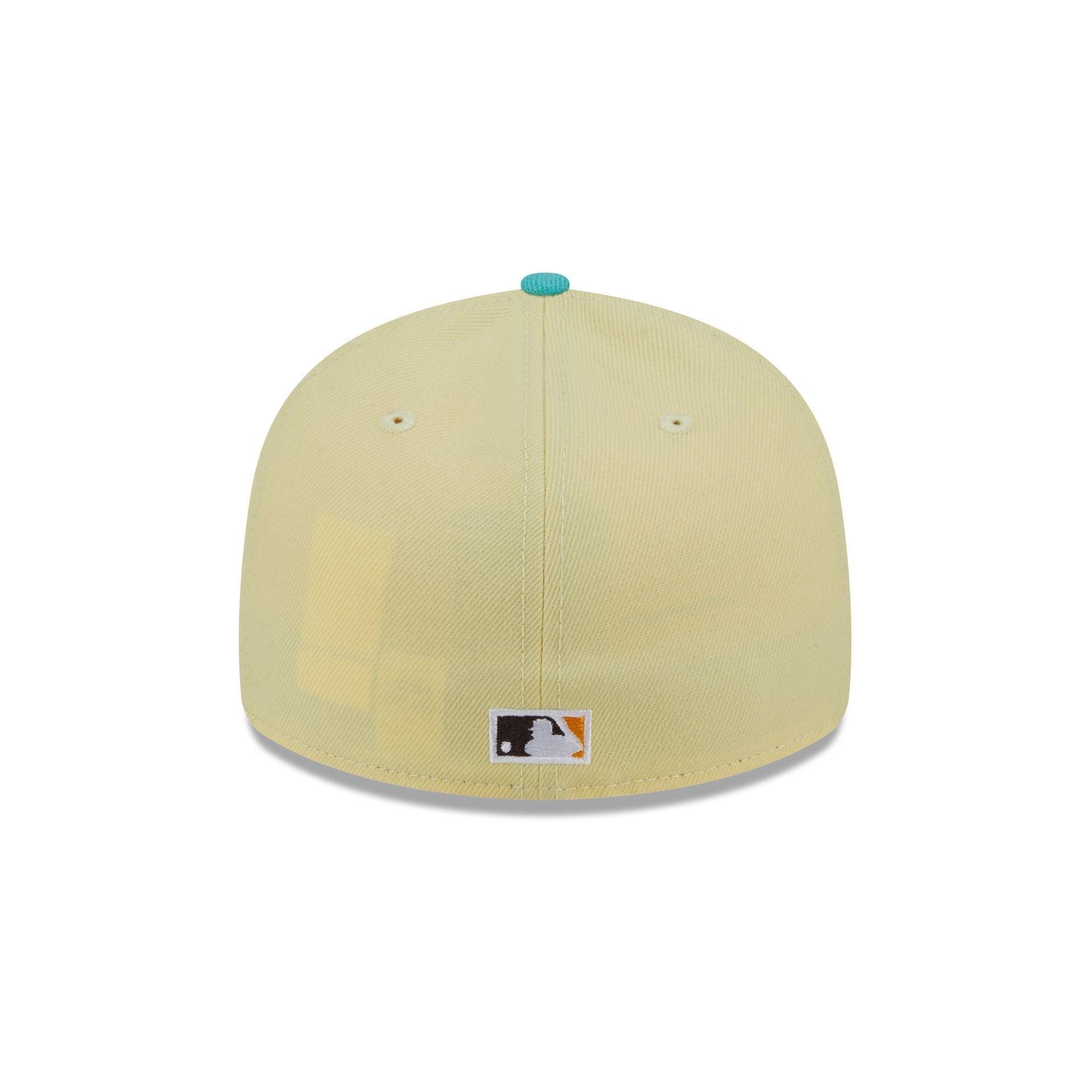 San Diego Padres Soft Yellow Low Profile 59FIFTY Fitted Hat Male Product Image