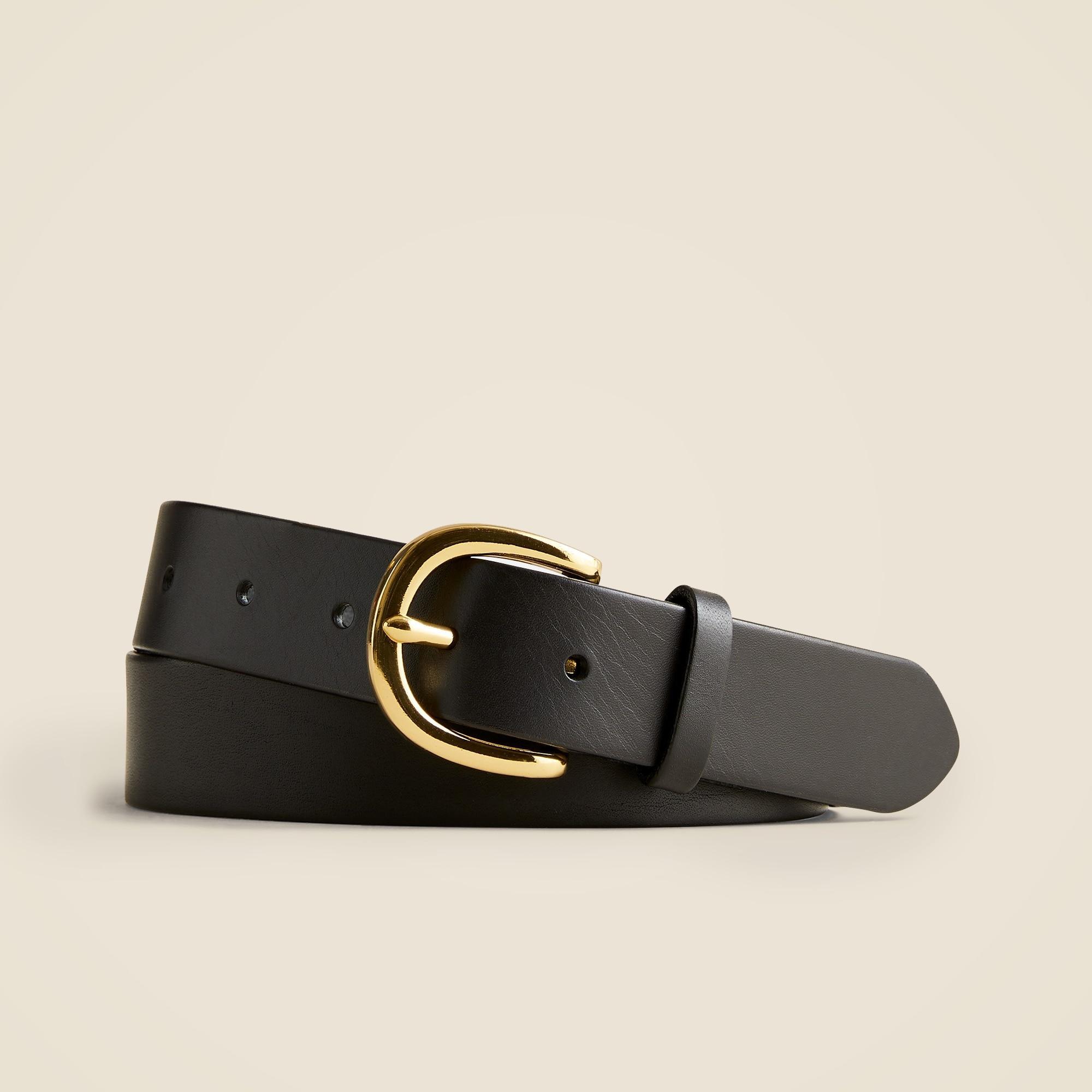 Classic belt in Italian leather Product Image