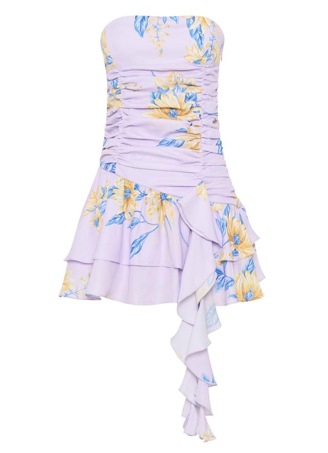 Viviana Mini Dress - Lavender Product Image