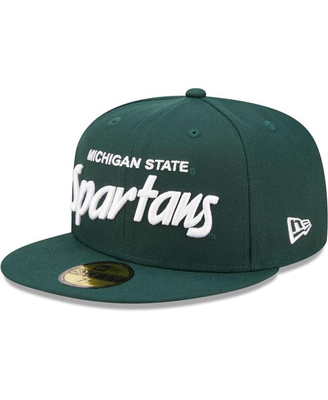 Mens New Era Green Michigan State Spartans Griswold 59FIFTY Fitted Hat Product Image