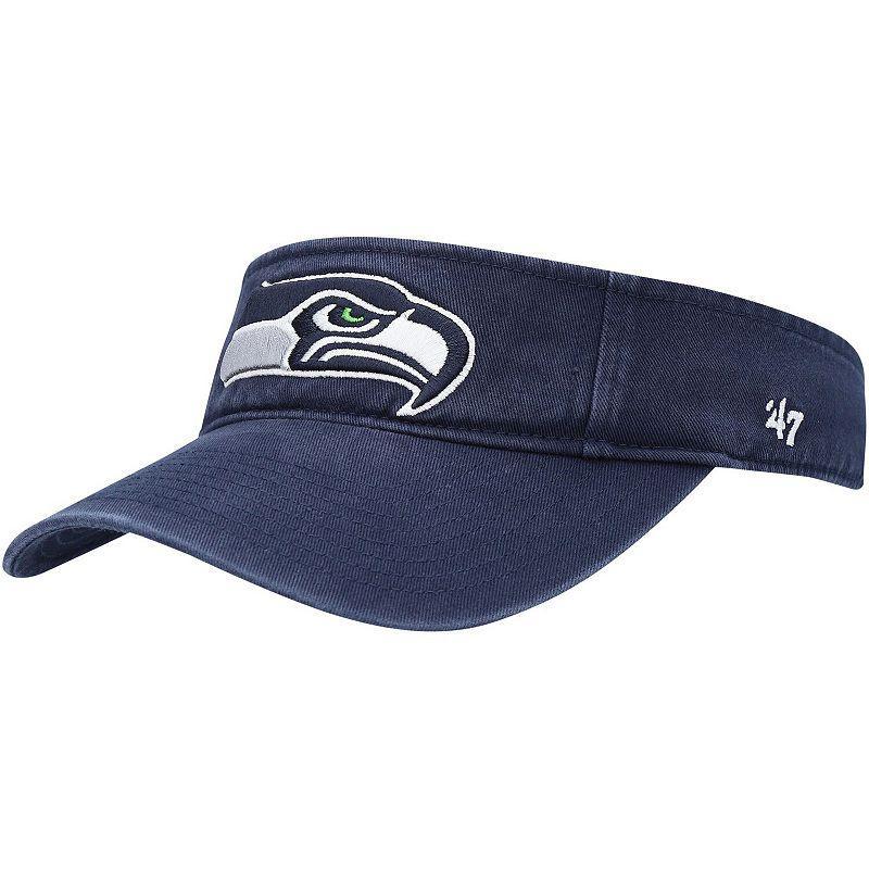 Mens 47 College Seattle Seahawks Clean Up Visor, Blue Product Image