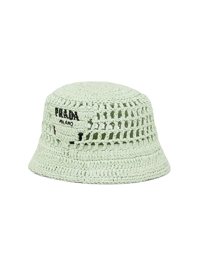 Womens Raffia Bucket Hat Product Image