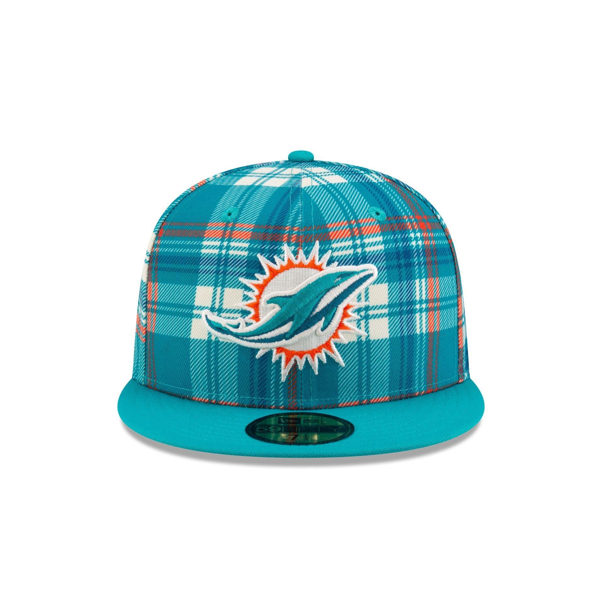 Miami Dolphins 2024 Sideline Statement 59FIFTY Fitted Hat Male Product Image