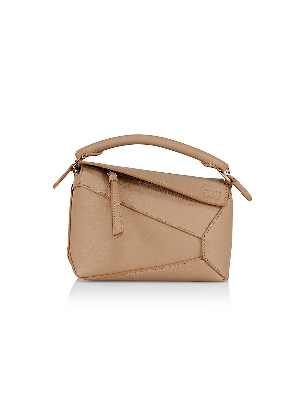 Mini Puzzle Edge Leather Shoulder Bag Product Image