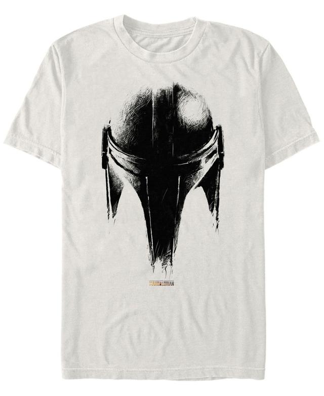 Mens The Mandalorian Metallic Helmet Tee Product Image