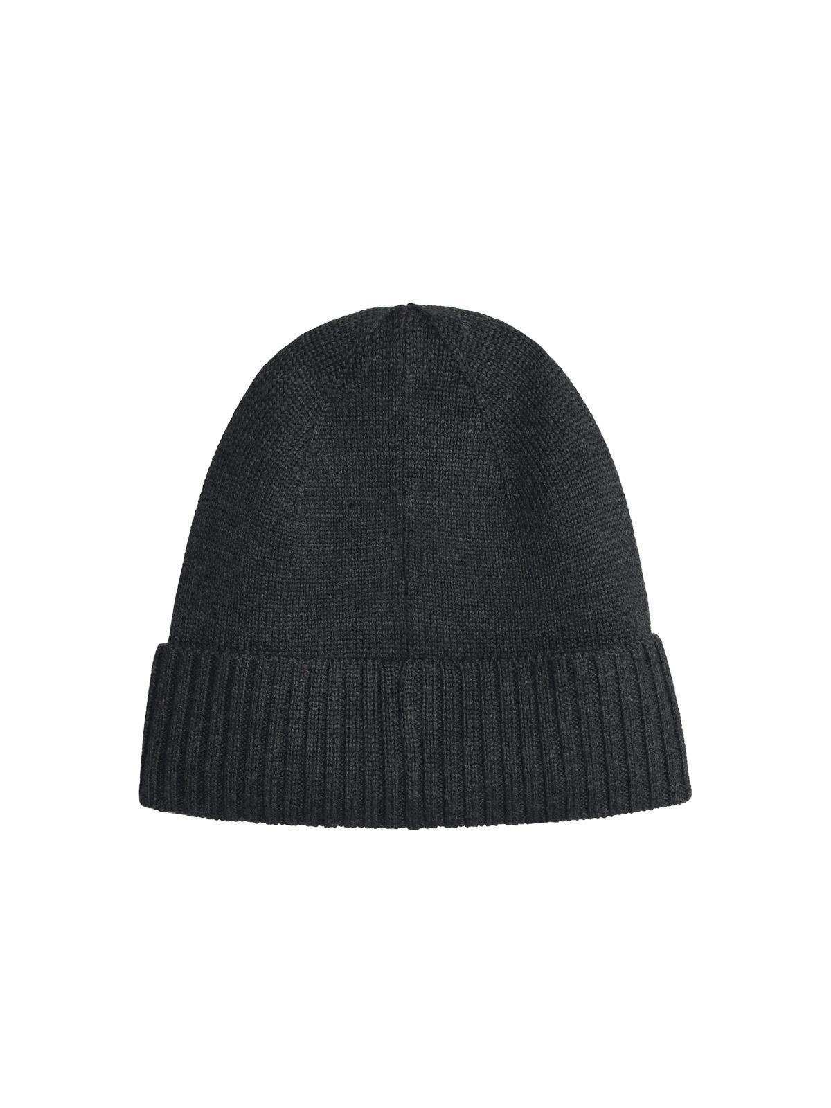 Grey Wool Beanie Product Image