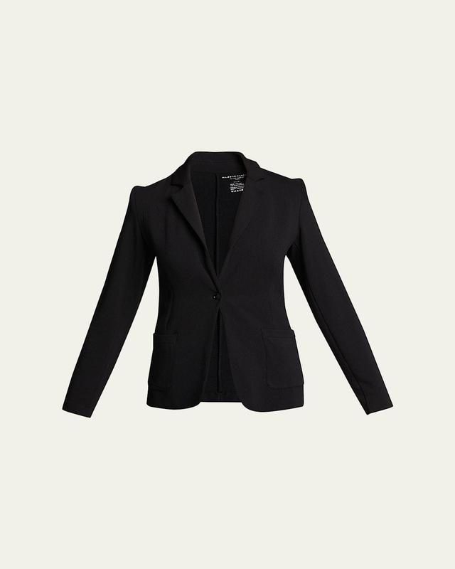 Womens Stretch Single-Breasted Blazer Product Image