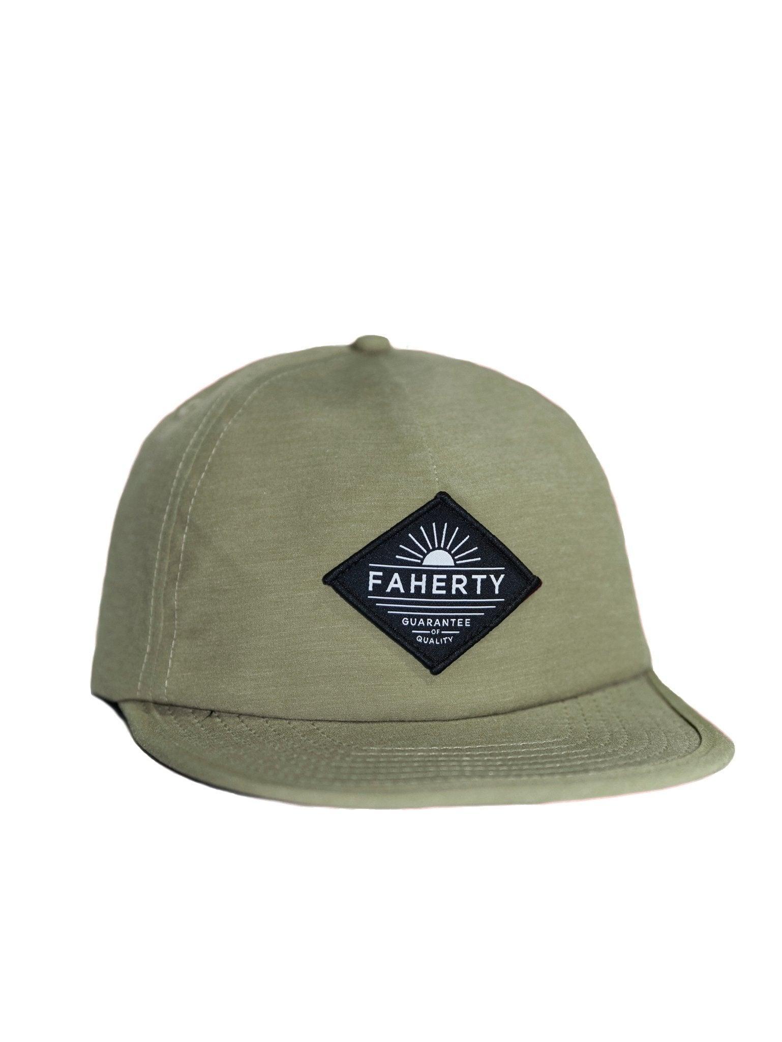 All Day Front Seam Hat - Olive Male Product Image