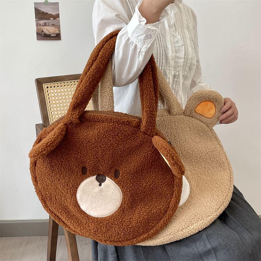 Bear Fleece Tote Bag Product Image