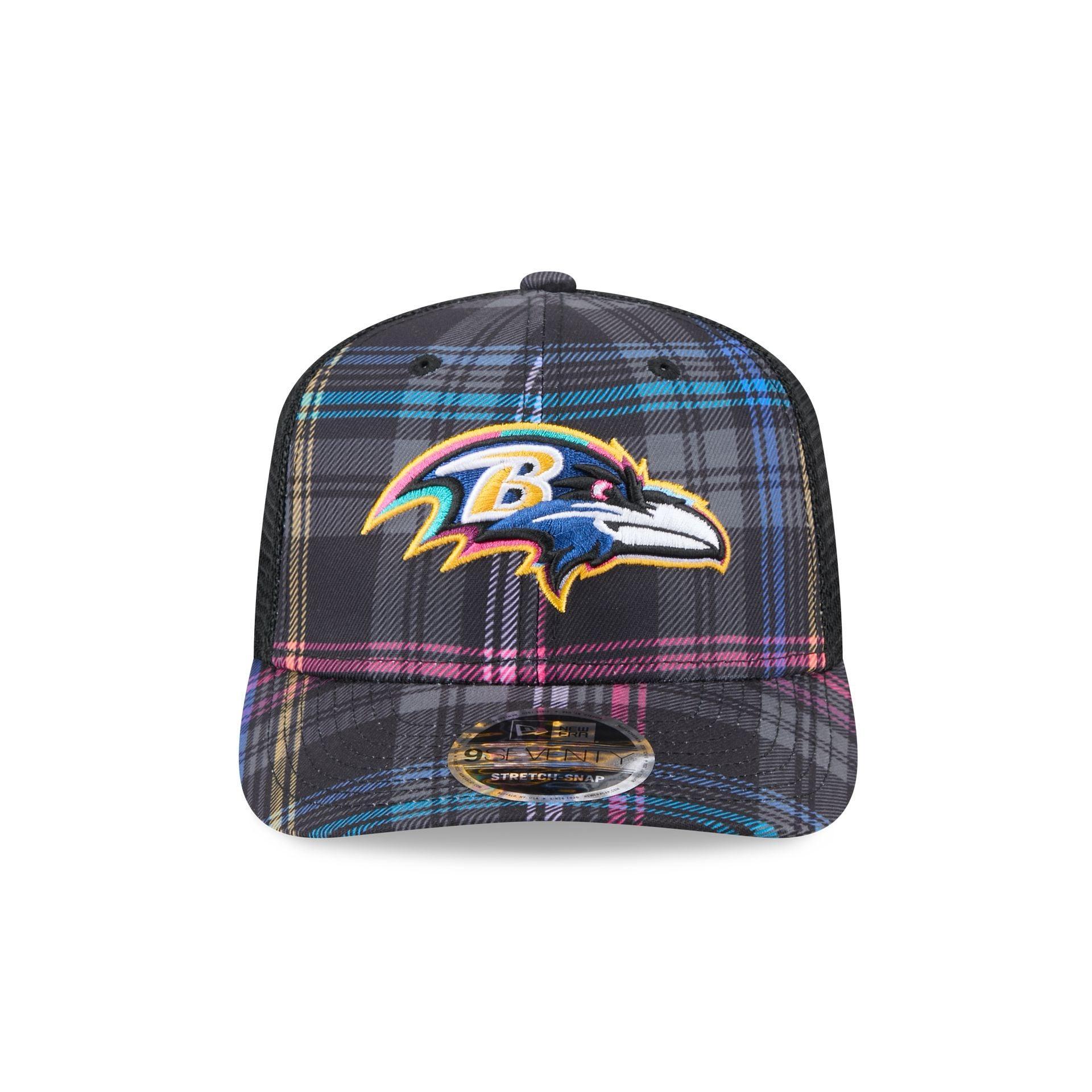 Baltimore Ravens 2024 Crucial Catch 9SEVENTY Trucker Hat Male Product Image