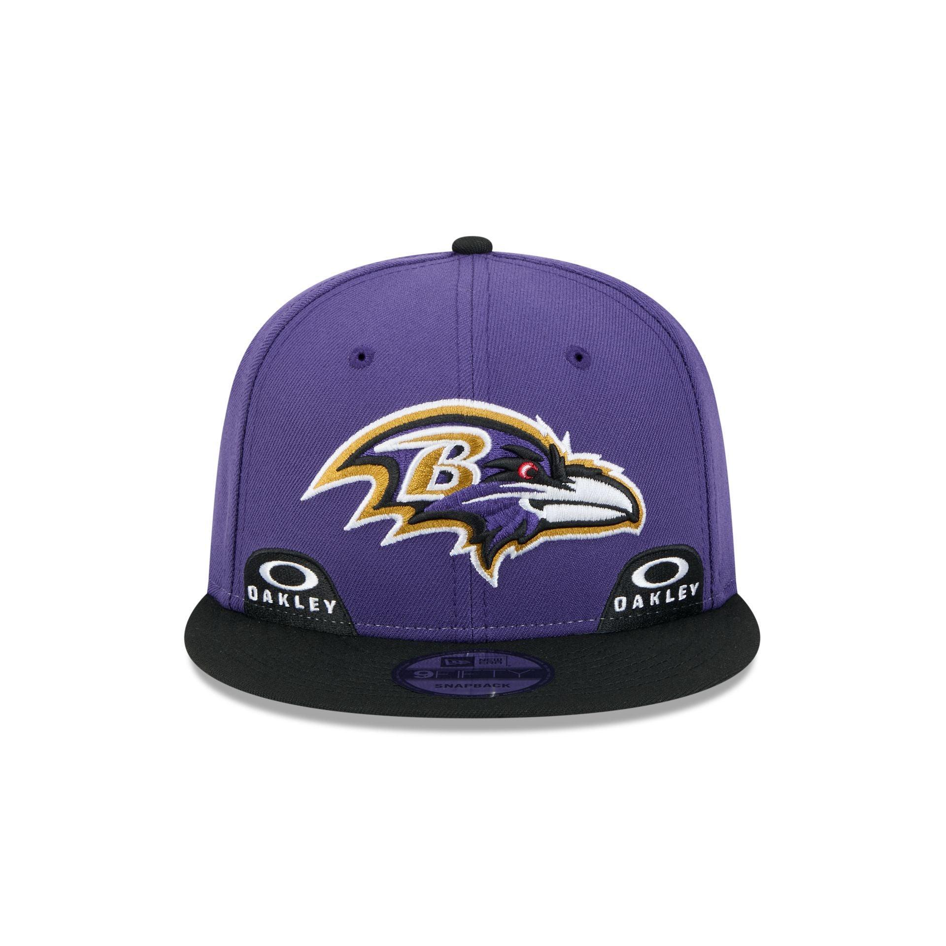 Oakley x Baltimore Ravens 9FIFTY Snapback Hat Male Product Image