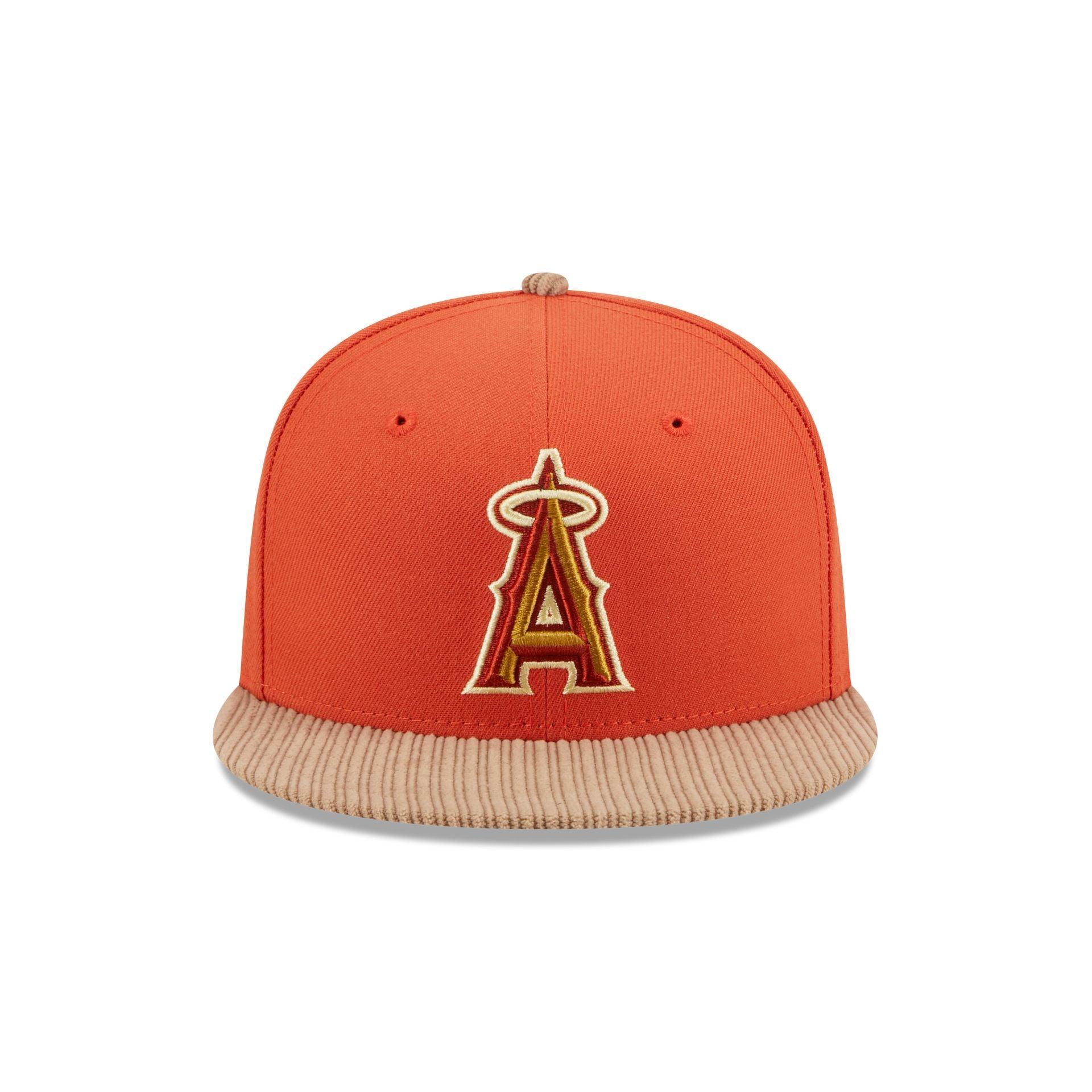 Los Angeles Angels Autumn Wheat 9FIFTY Snapback Hat Male Product Image